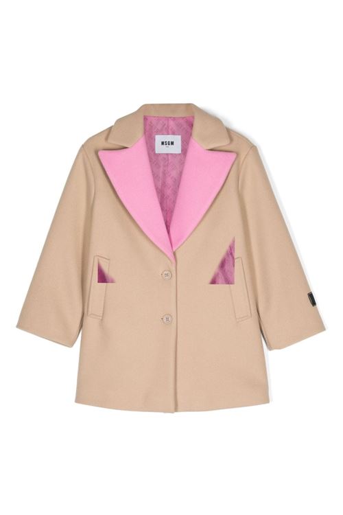 CLOTH OVER COAT GIRL MSGM Kids | F4MSJGCO169015